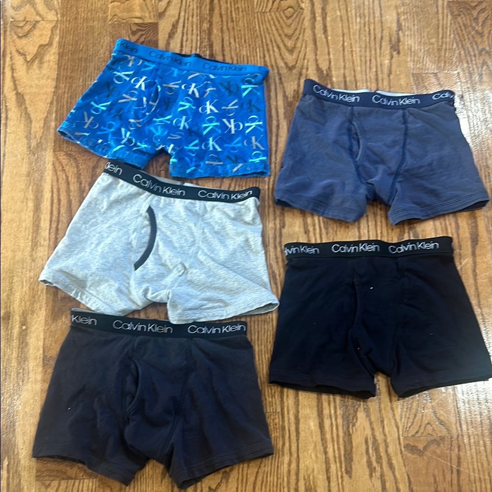 Calvin Klein Men's Boxer Briefs - Blue, Gray, Black good condition